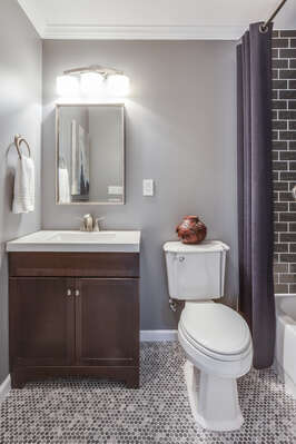 Luxe Abode Downstairs Guest Bathroom