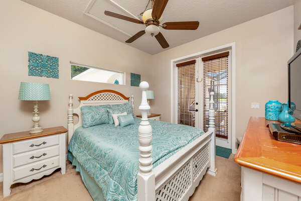 Rest well in this beautiful upstairs queen bedroom