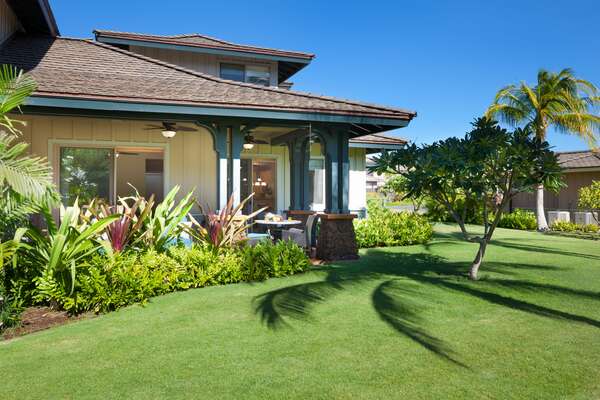 Exterior Picture of our Waikoloa Hawaii Vacation Rental