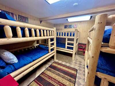 Downstairs bunk room