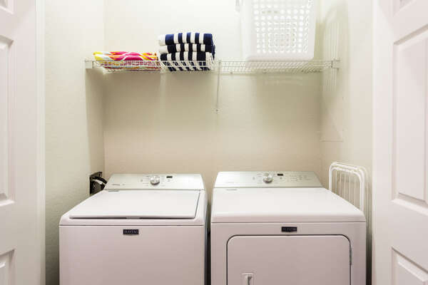 Your own laundry room available to use during your stay
