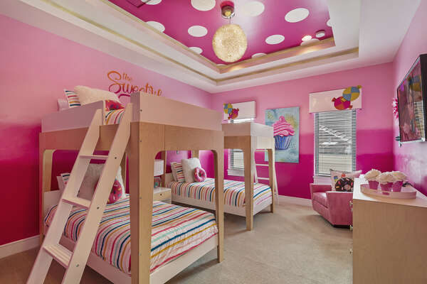 Kids will love this sweet room