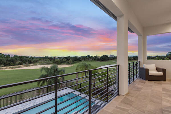 Sunsets on your private balcony are breathtaking