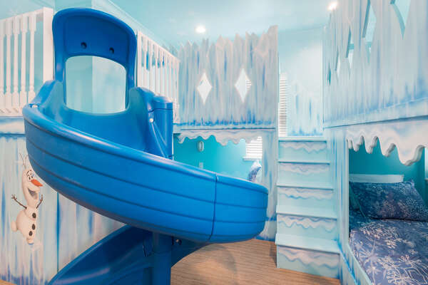 Climb up and slide down your own ice palace