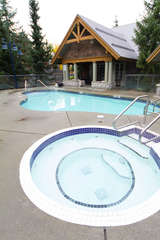 Common area pool and hot tub