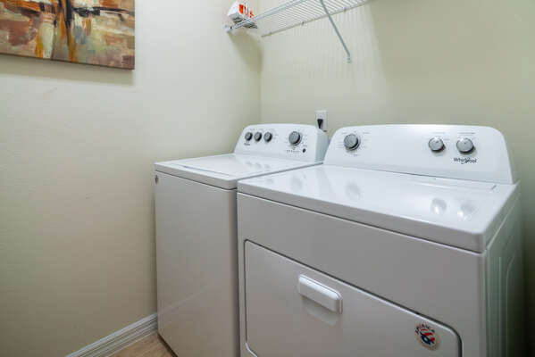 Laundry facilities in home