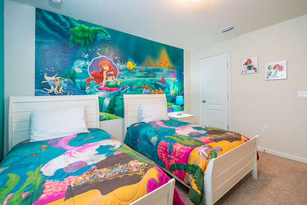 Themed Kid's Suite showing 2-twin beds