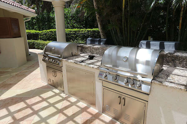 Grills at Pool Area