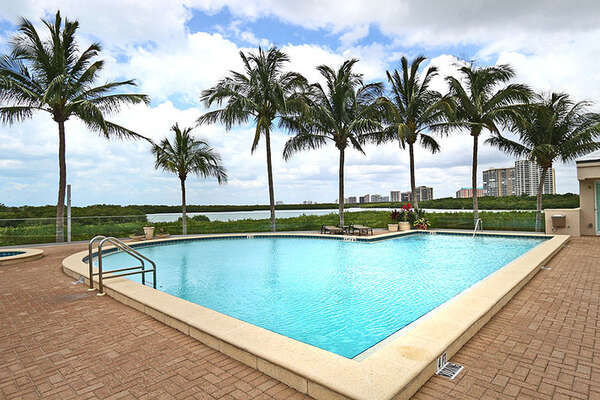 Enjoy the warm Florida weather at this beautiful pool