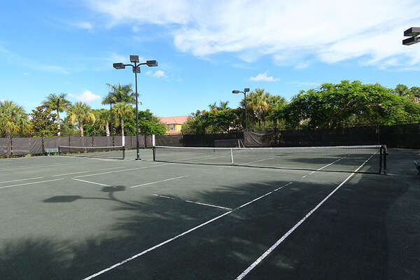 Fantastic Community tennis courts