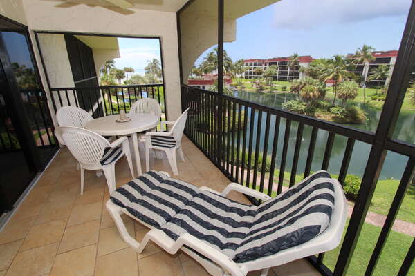 This is the awesome view from your lanai in this fantastic unit!