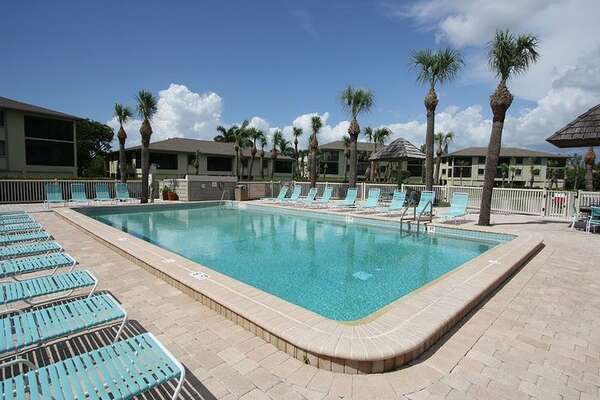 Cool and inviting pool for those hot Florida days!