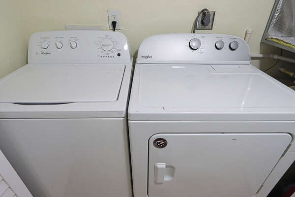 Washer and Dryer