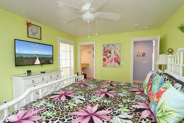 Master Bedroom with SmartTV