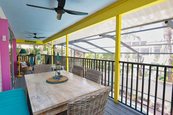 Outdoor Dining area