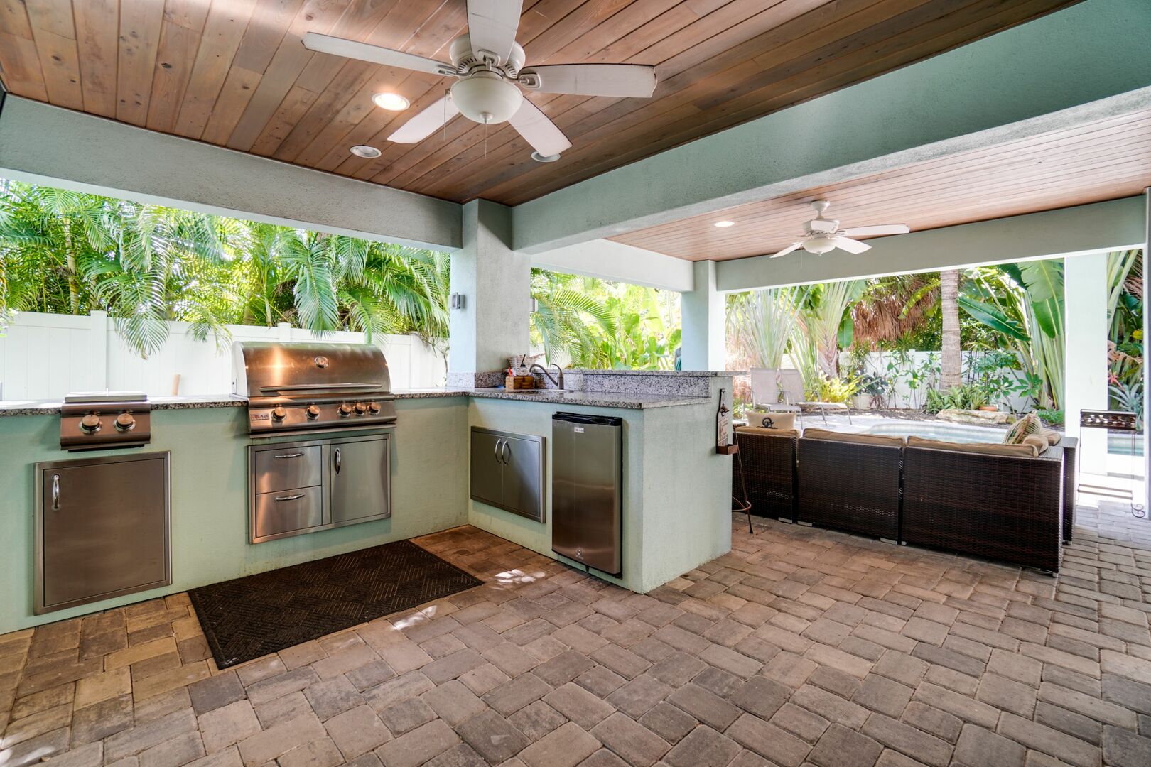 Outdoor Kitchen Area