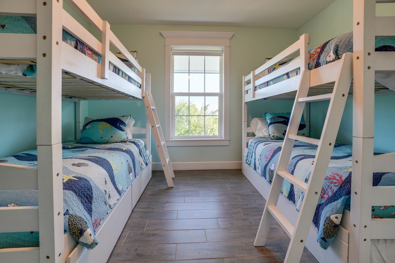 Bedroom 4 - 4 Twin Beds