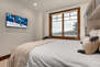 Master Bedroom 3 with Queen Bed, Smart TV, and Plenty of Natural Light and Views