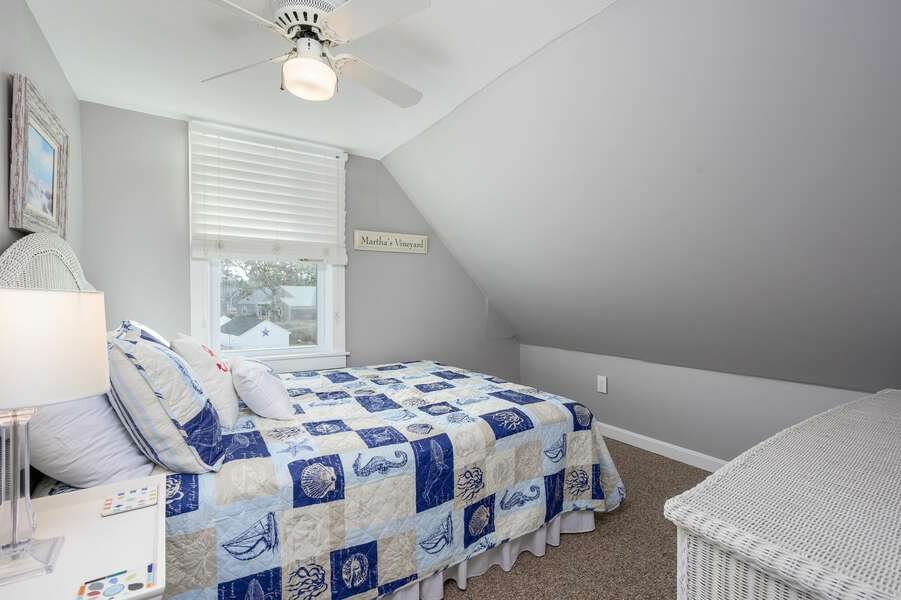 Bedroom one with Double bed - 128 Sea Street Unit 11 Dennisport Cape Cod New England Vacation Rentals