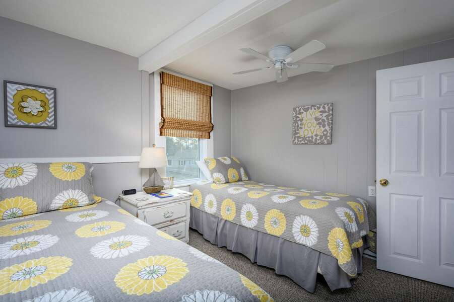Keep extra cool with the ceiling fan - 128 Sea Street Unit 11 Dennisport Cape Cod New England Vacation Rentals