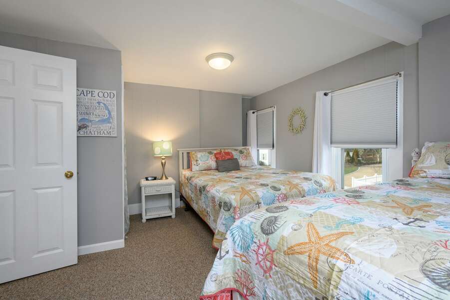 Bedroom three with plenty of space for separation - 128 Sea Street Unit 11 Dennisport Cape Cod New England Vacation Rentals