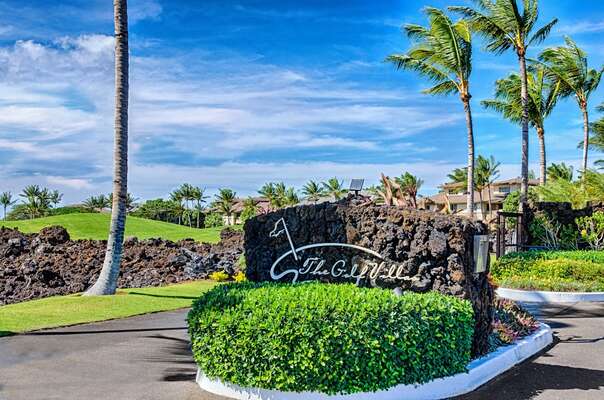The Golf Villas at Mauna Lani Front Entrance