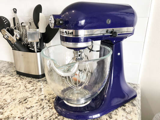 Our signature Kitchenaid Mixer that every single one of our properties have! You will truly have everything you need in this space for the perfect getaway!