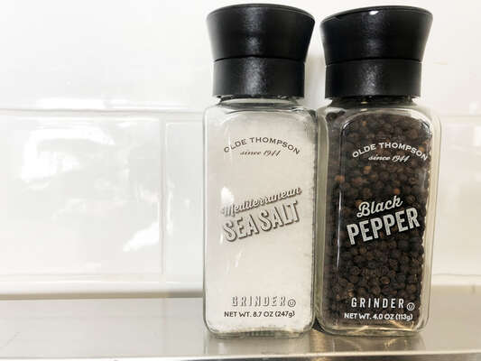 We provide tons of spices and salt and pepper is not one we leave out!!