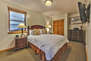 Second Master Bedroom Level 2 with Queen Bed, TV and Private Bath