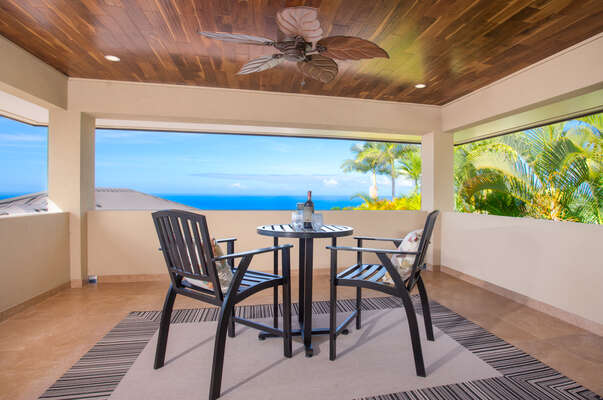 Private Lanai for 4th bedroom