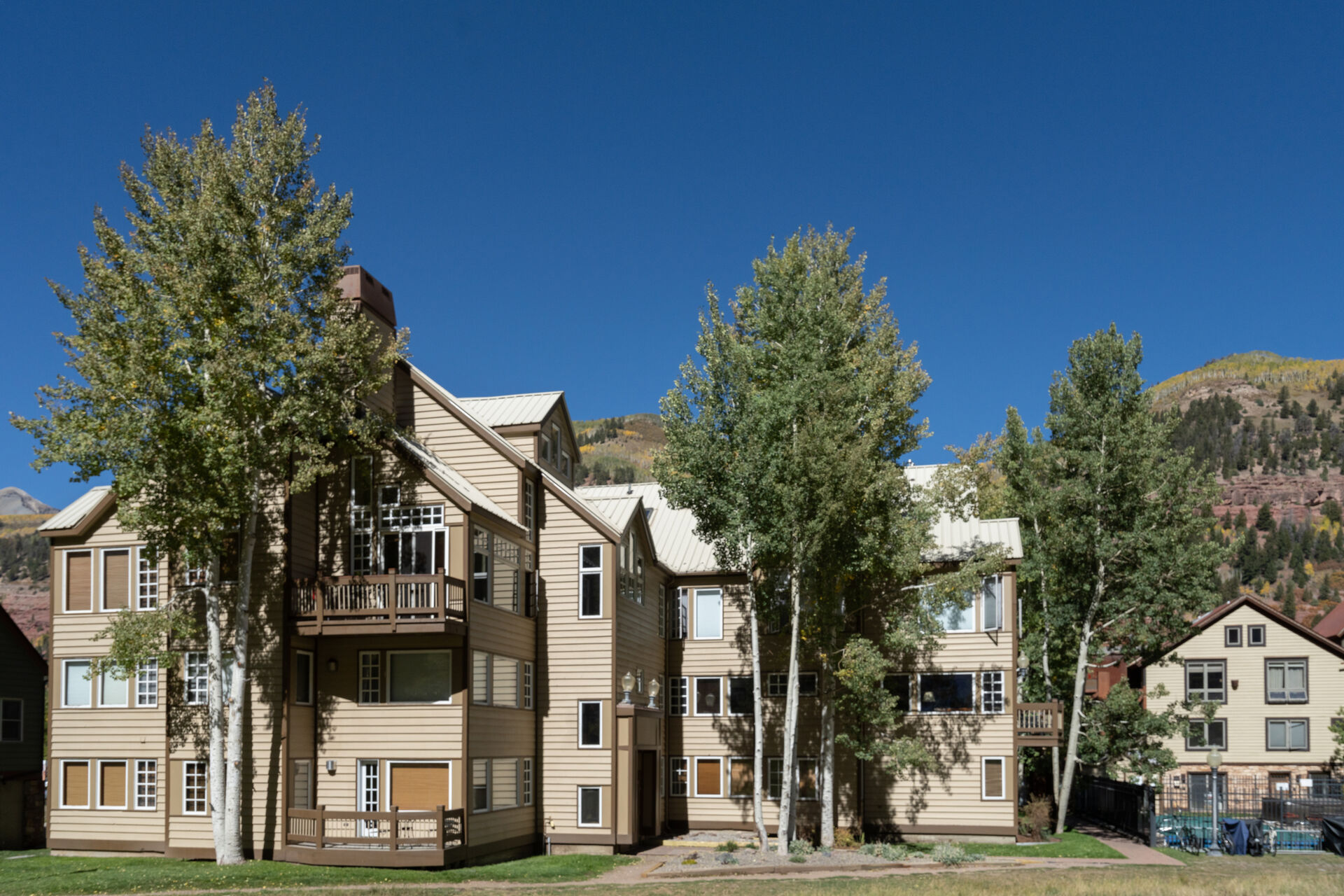 Front view of our Telluride condo rental