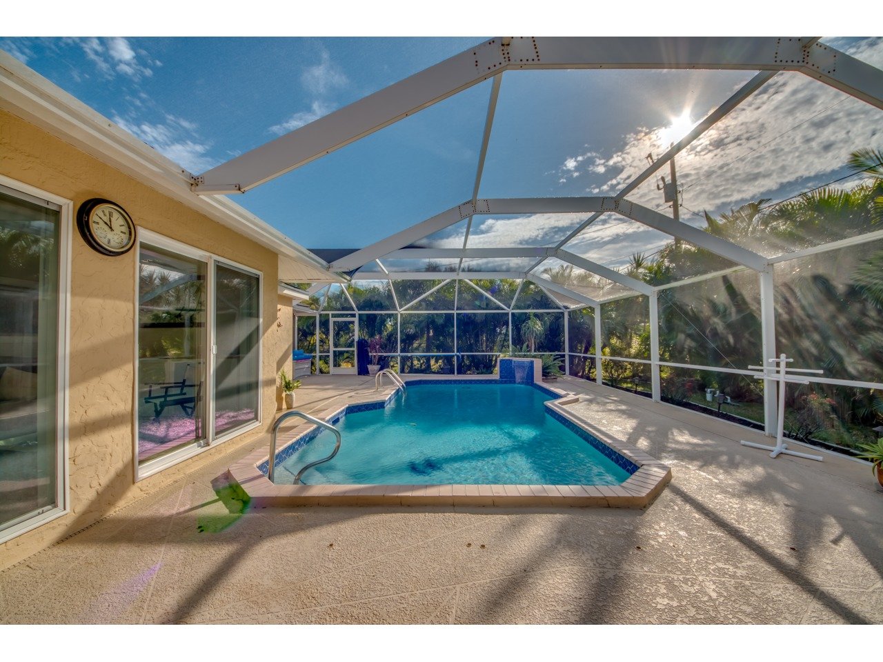 Heated pool vacation rental Cape Coral, Florida
