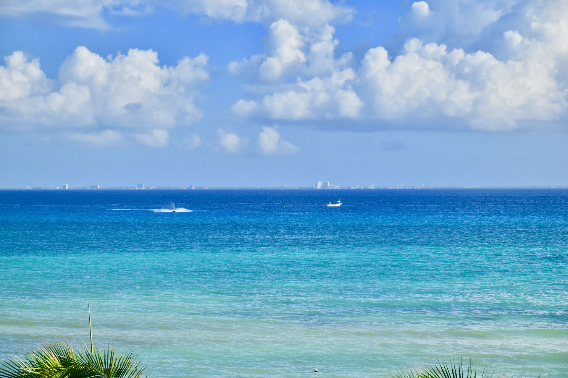 Caribbean Sea view.