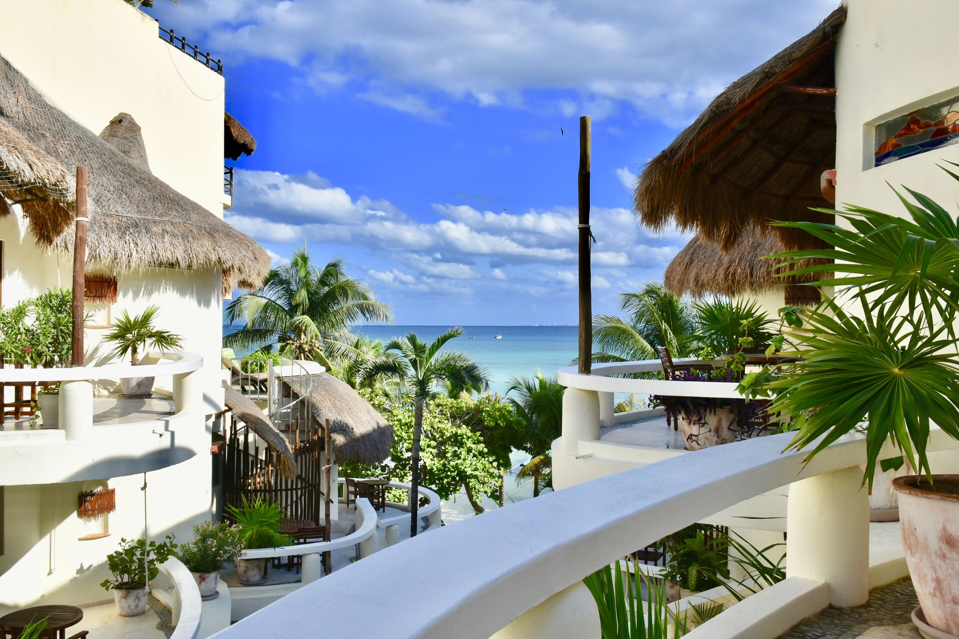 Amazing ocean view from your balcony.