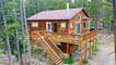 Gold Trail Retreat is a lovely mountain cabin that will let you escape and relax!