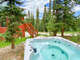 The hot tub is just steps away and lets you relax after a day of hiking or skiing!