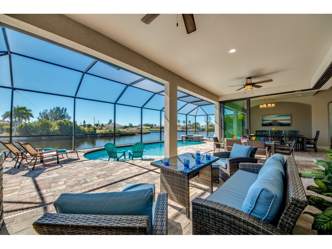 Vacation rental with outdoor seating