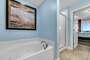 Private Master En-Suite with Large Garden Tub and Separate Walk In Shower