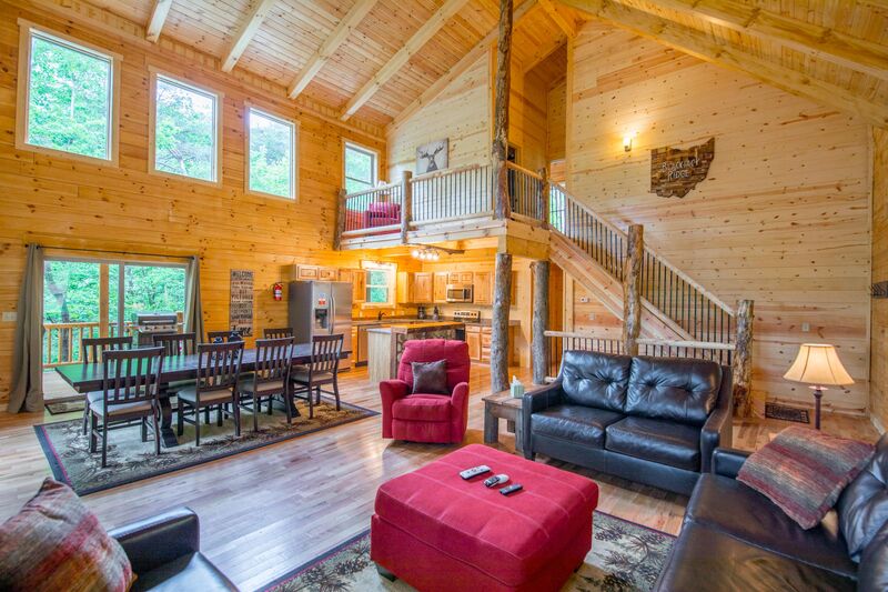 Blackjack ridge cabin hocking hills cabins for rent