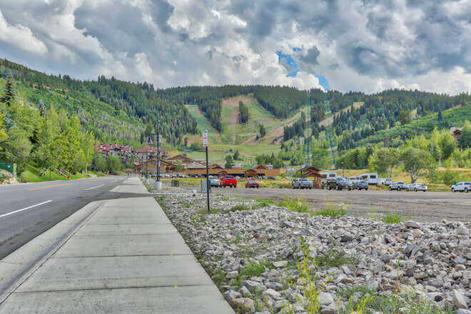 Walk to Ski or Hop on the Free Park City Transit - Bus Stops just out the Garage