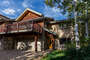 Garage and Deck at this steamboat springs vacation rental