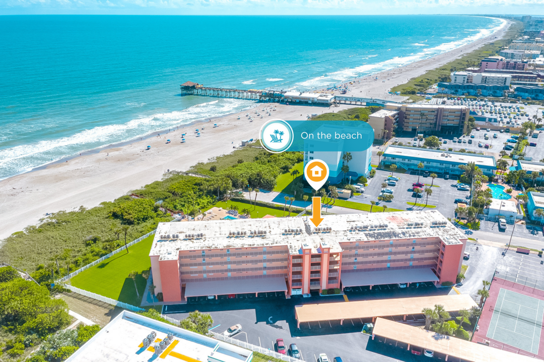 Cocoa Beach Towers—your beachfront escape with stunning ocean views