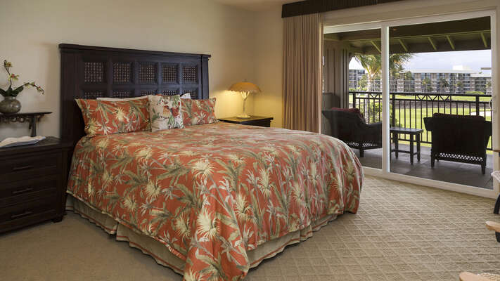 Master Bedroom with a large bed and two nightstands.