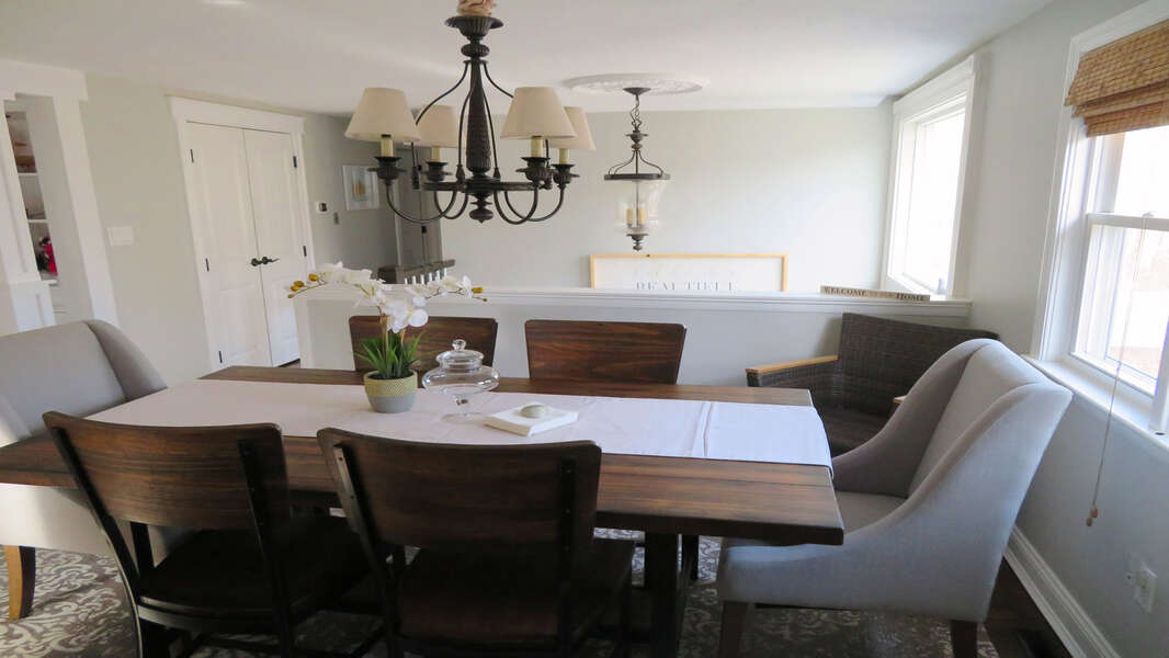 Another view of the dining area - 10 Seventh Street Harwich Cape Cod - New England Vacation Rentals