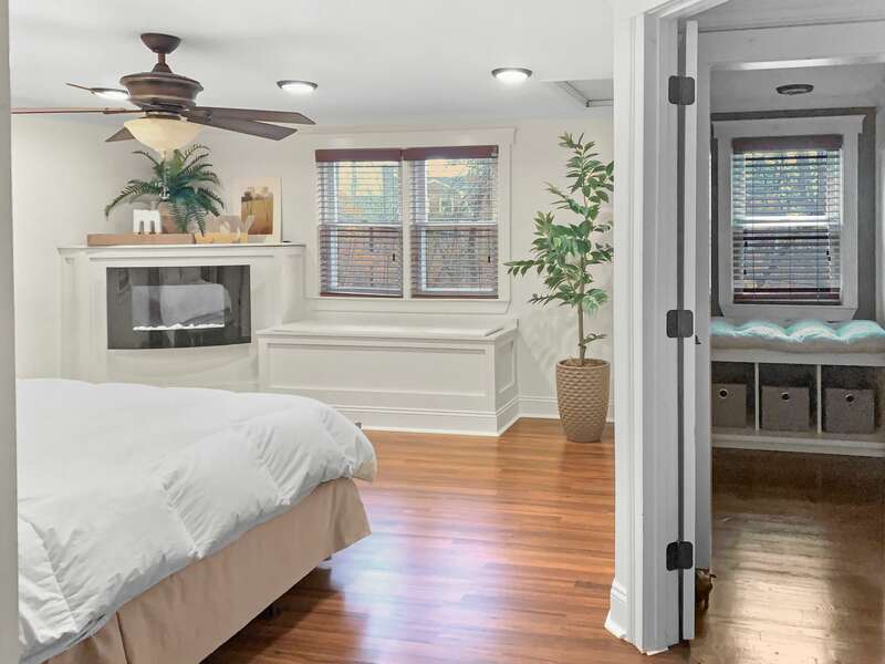 Bedroom 3 with large walk in closet - 10 Seventh Street Harwich Cape Cod - New England Vacation Rentals
