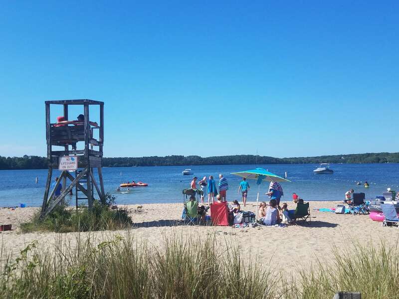 0.7 Miles to Long Pond Public Beach and boat launch - the largest freshwater lake on Cape Cod - Harwich Cape Cod - New England Vacation Rentals