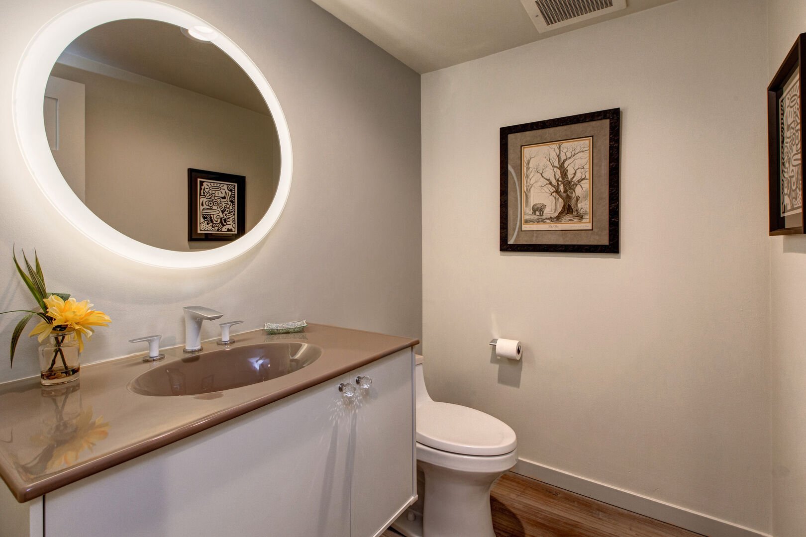 Abode at Stag Lodge | Main Level Powder Room