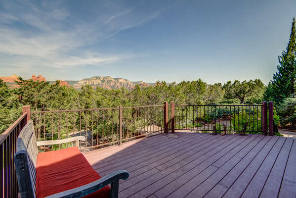 Large Deck with Large Views