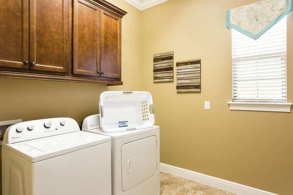 Washer and Dryer in the home