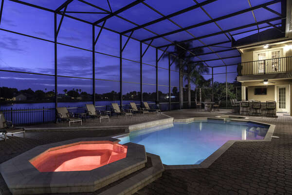 Have a late night dip, the pool is yours at all hours